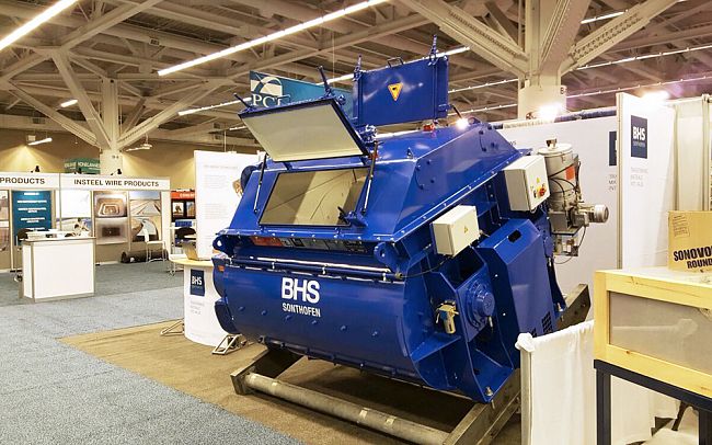 Двухвальный бетоносмеситель BHS - DKX 2.75